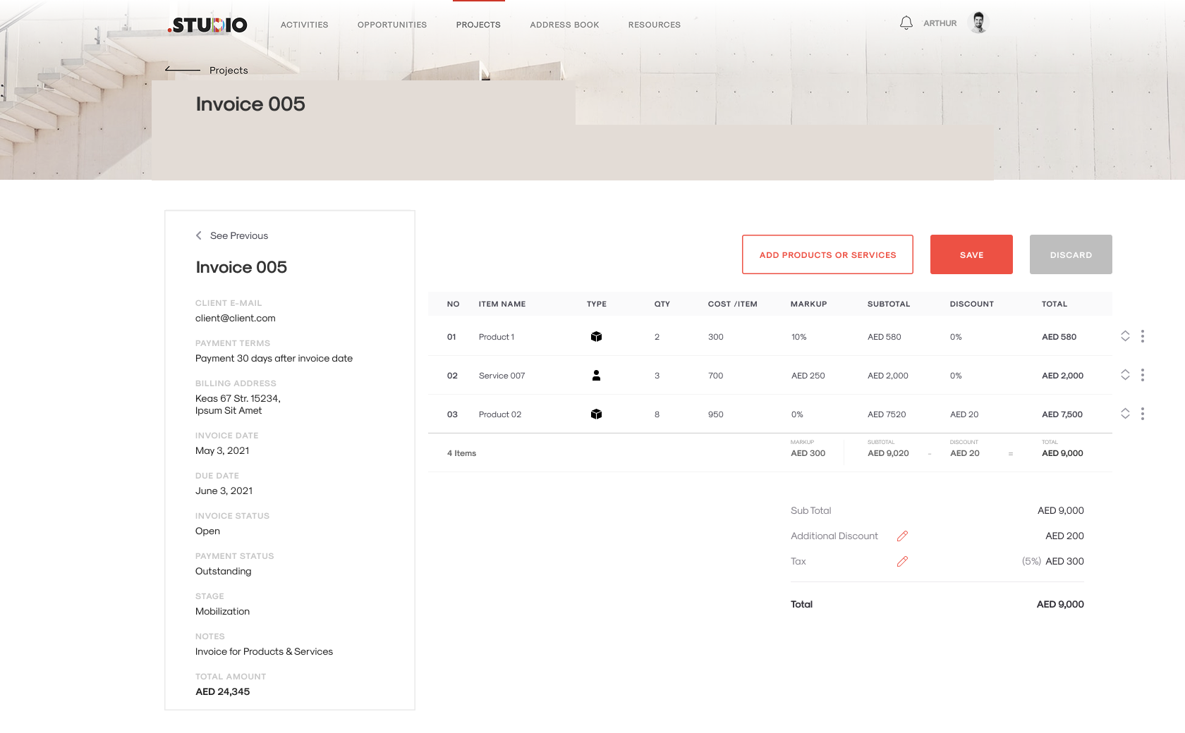 Invoice Template